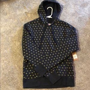 true religion black and gold sweatshirt